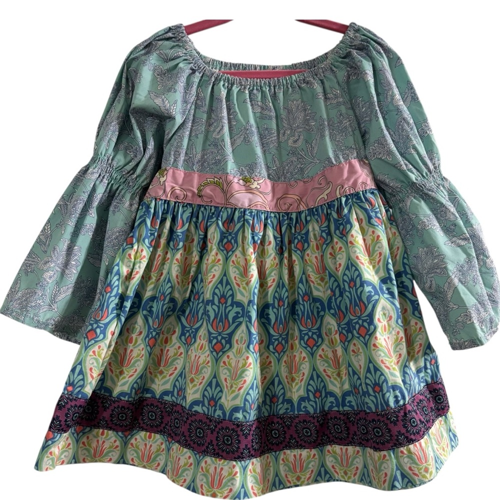 Matilda Jane Paisley Petals peasant top from Secret Fields collection size 6